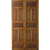 Portera-A Pair of 18th Engraved Spanish Doors