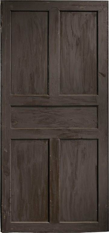 Portera-An 18th C. Hand Painted Antique Spanish Door