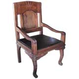Over Sized Narra Wood Armchair