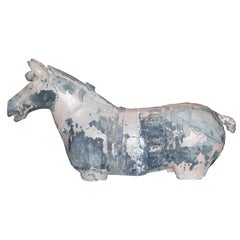 terra cotta horse torso