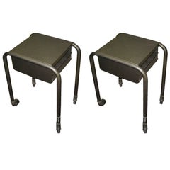 Pair of Machine Age Side Tables