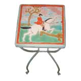 Equestrian Tile Table
