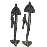 Pair of Anchor Andirons