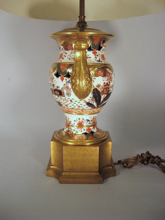 A large and fine Spode vase in the 