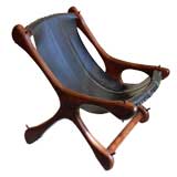 Solid Rosewood Studio Lounge Chair
