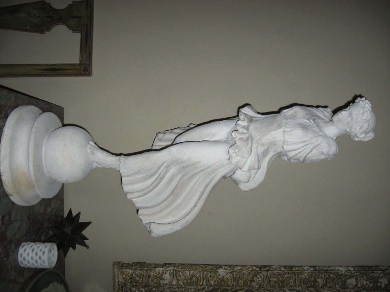 Composition Plaster Figure
