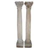 Composition Plaster Columns