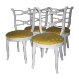 Vintage Set 4 Dining Room Chairs