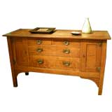 Antique STICKLEY BROTHERS 'QUAINT FURNITURE COMPANY' SIDEBOARD IN OAK