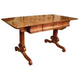 DANISH BIEDERMEIER PERIOD SOFA TABLE IN MAHOGANY