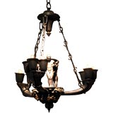 North European Pompeian Style Bronze Ampule