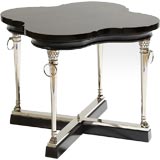 Quatrefoil Side Table