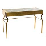 Curved Leg Console Table