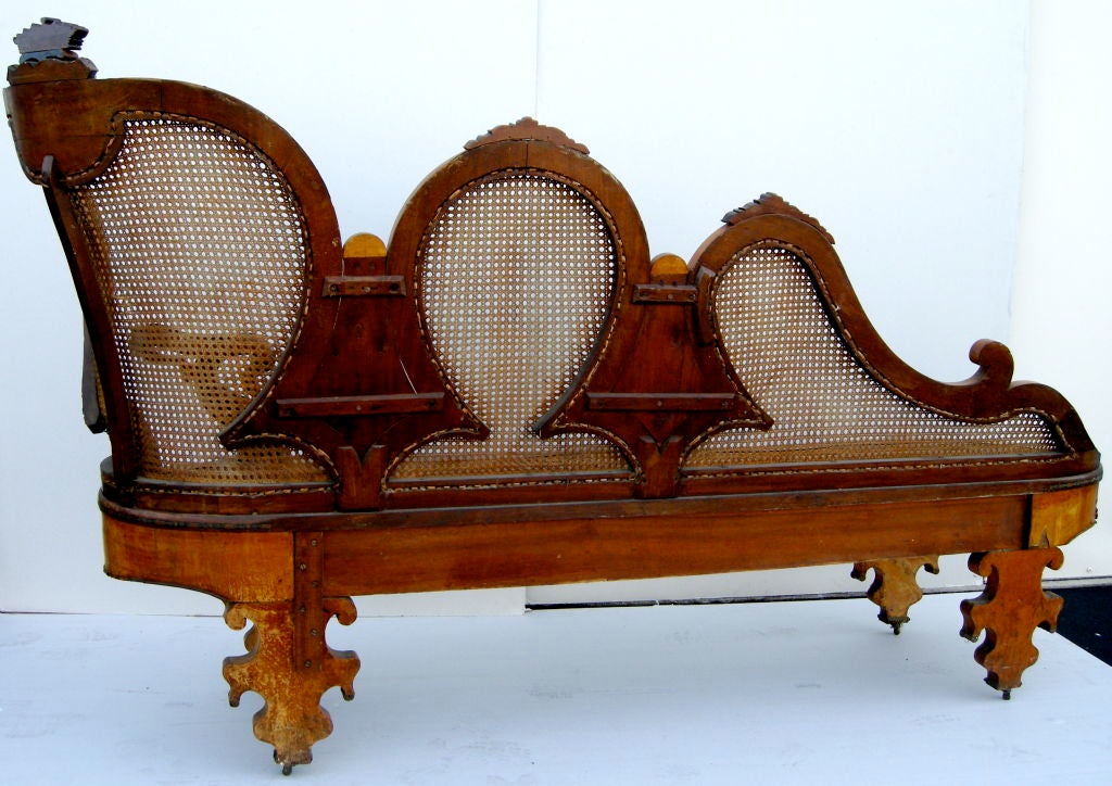 18th Century Caned Recamier