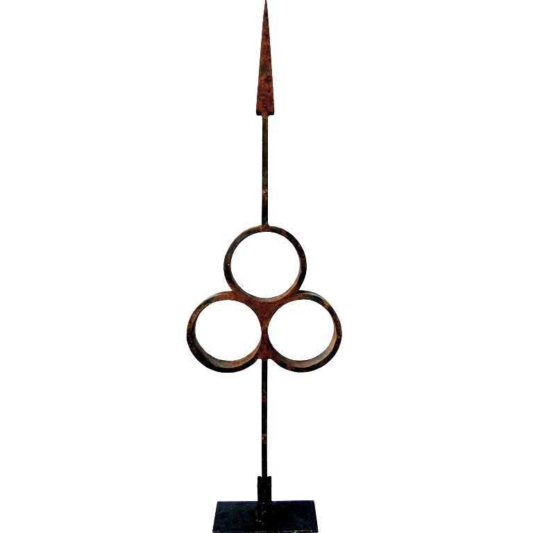 Handwrought Iron Fence Or Building Adornement