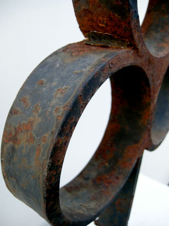 Handwrought Iron Fence Or Building Adornement 3