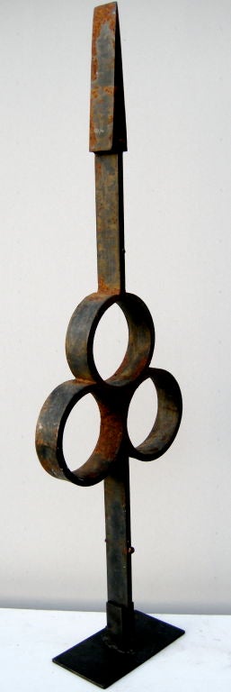 Handwrought Iron Fence Or Building Adornement 4