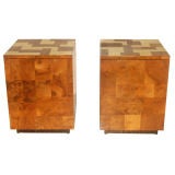 Paul Evans Pair of Signed Cabinets