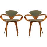 Pair of Norman Cherner Armchirs