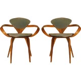 Pair of Norman Cherner Armchirs