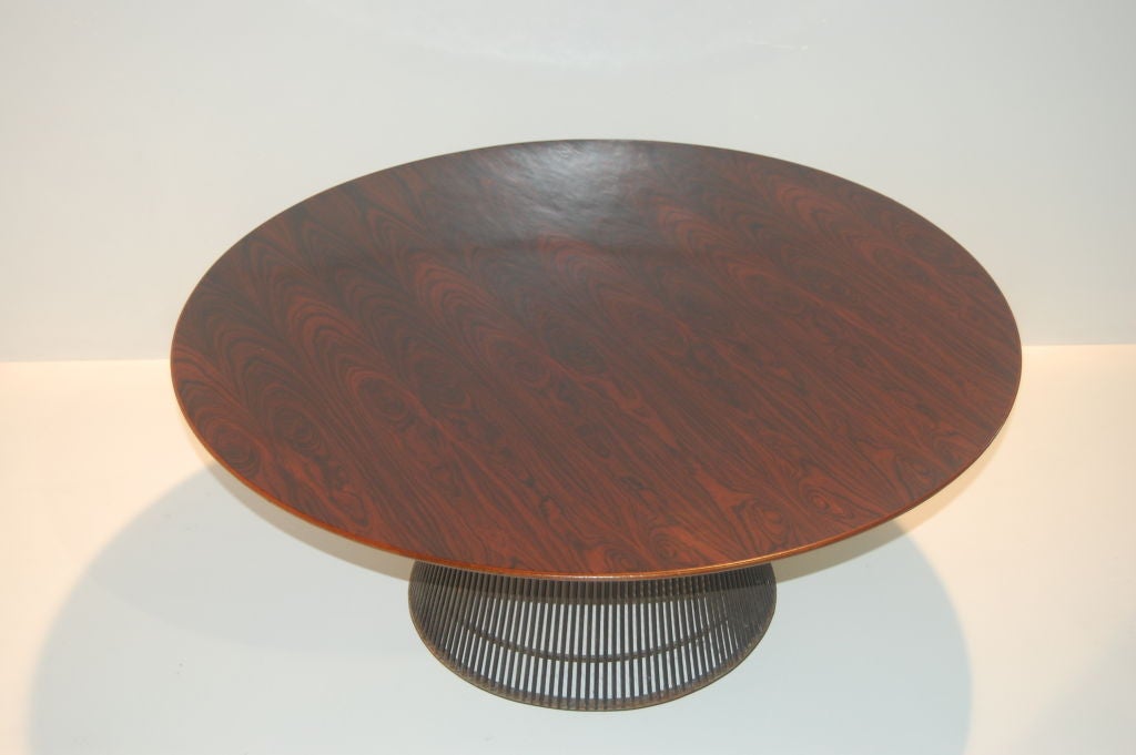 Warren Platner Rosewood Coffee Table