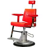 Vintage 1950's 'Belmont' Barber's Chair