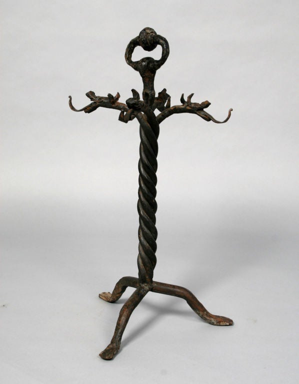 Gothic Iron Stand