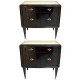 Pair of small side cabinets
