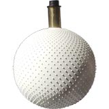 Italian white ceramic lamp