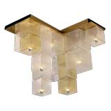 1960s-1970s Cubes Light Fitting