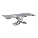 Tubular chrome Coffee Table, Germany 1970`s. Tubular chrome Coffee Table, Germany 1970`s.