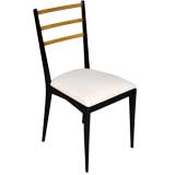 Set of 6 Pau Marfim Wood Dining Chairs & Table, 1950's Brazil