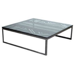 Hammered Iron Centre Table