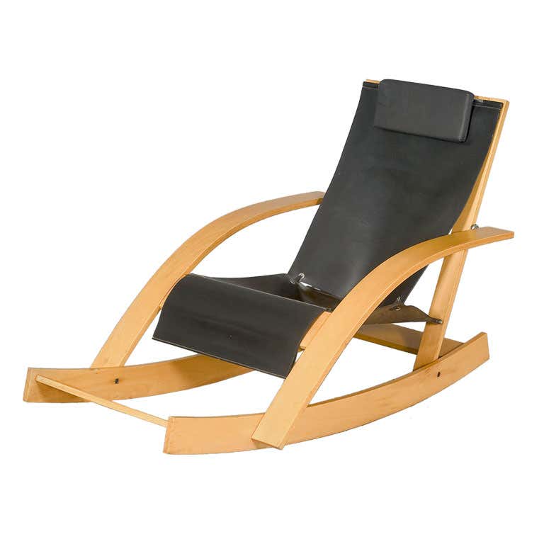 Sling Rocking Chair by Jerry Johnson at 1stDibs | sling rocker, johnson ...