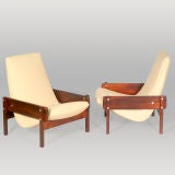 Vintage Pair of  "Vronka"  Arm Chairs by Sergio Rodrigues 1962