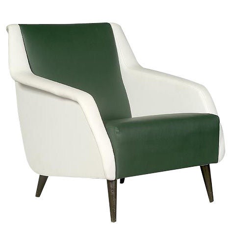 Arm Chair by Gio Ponti for Cassina, Milan from the Hotel Parco Dei Principe Sorrento, circa 1958 Italy

Gio Ponti (1891-1979) Italy 

Gio Ponti was born in 1891 in Milan where he spent his childhood and enrolled for an architecture degree at the