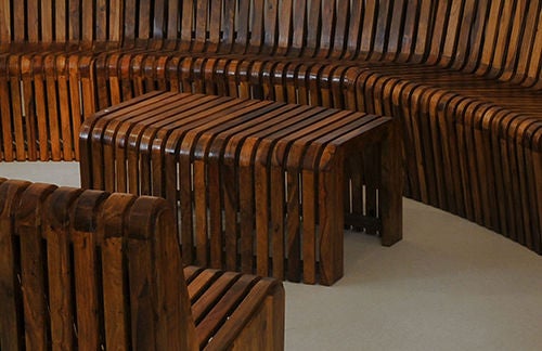 Olivewood Modular Seating and Centre Tables 3