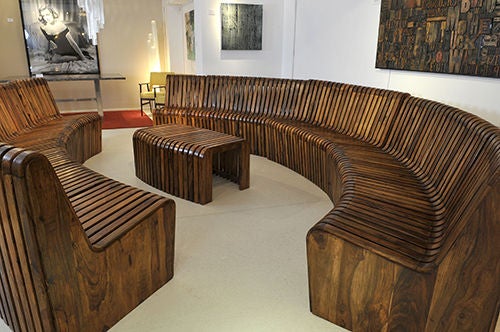 Olivewood Modular Seating and Centre Tables 2