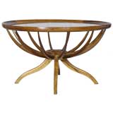 Rosewood and Honey Wood "Spider" Centre Table 1954/58