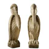 A Pair of Stone Pelicans by Talisman