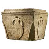 An 18th Century English Carved Cotswold Stone Well Head