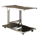 Retro A Chrome Bar Trolley USA 1960
s