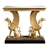 A Rare Swedish Gilt Console Table ca. 1790
