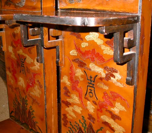 A pair of chinoiserie 