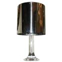 Plexiglas and Chrome  Lamp