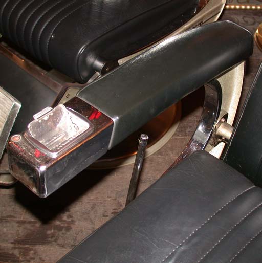 antique belmont barber chair