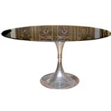 Double Trumpet Chrome Base 70's Table