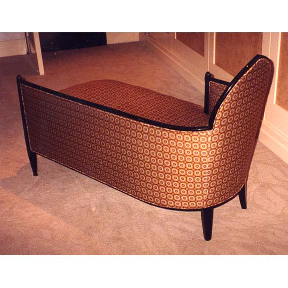 French Early Art Deco Daybed For Sale