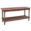 Antique Draper
s Oak Console Table