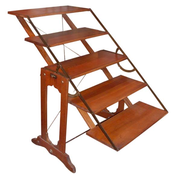 Convertible Display Shelf Table For Sale